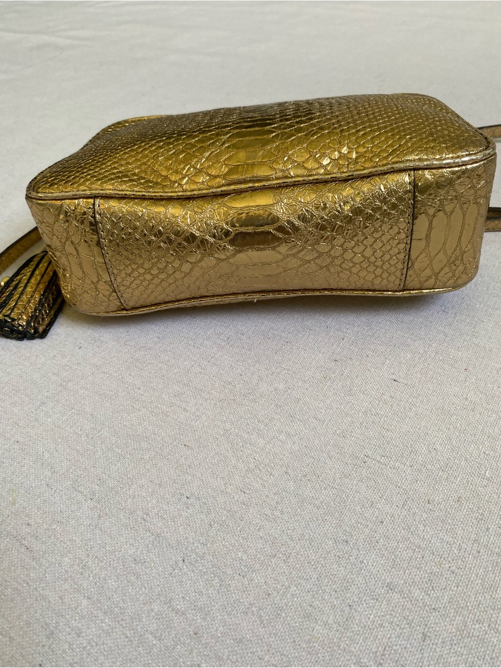 Michael Kors Ginny Embossed Leather Crossbody - Picture 7 of 14